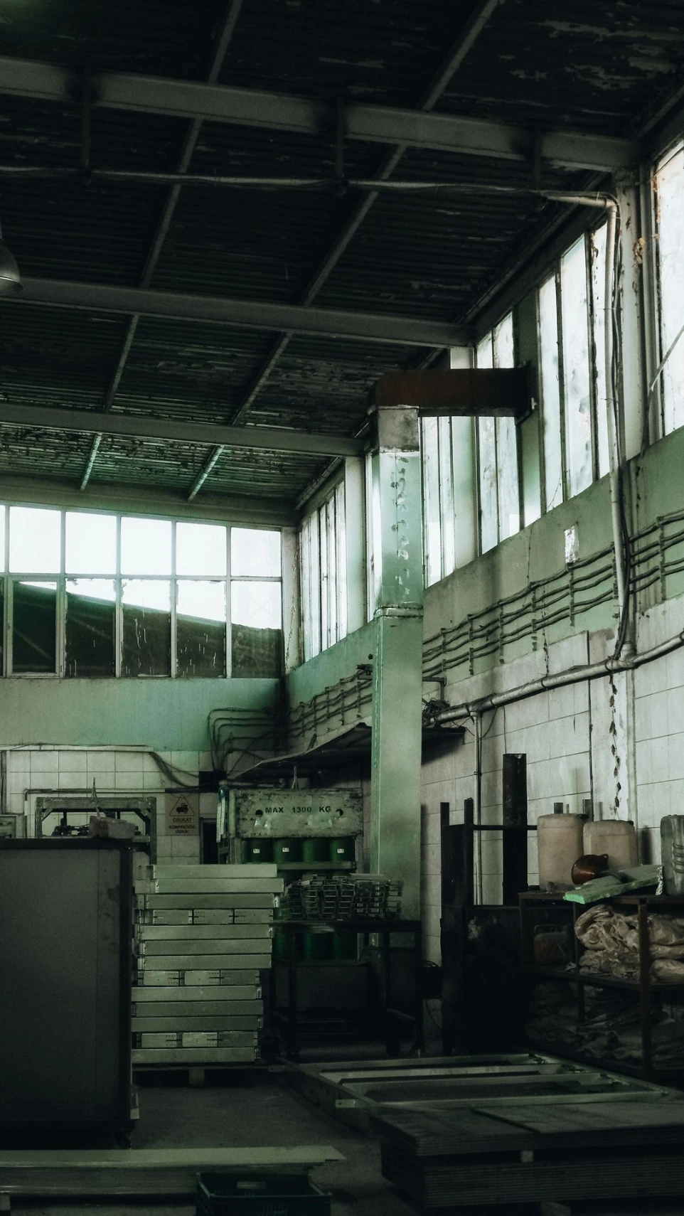 A large warehouse filled with lots of boxes